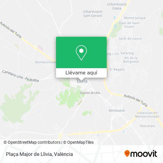 Mapa Plaça Major de Llivia