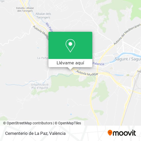 Mapa Cementerio de La Paz