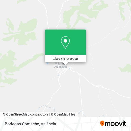 Mapa Bodegas Comeche