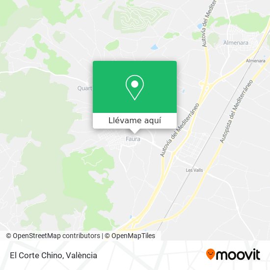 Mapa El Corte Chino