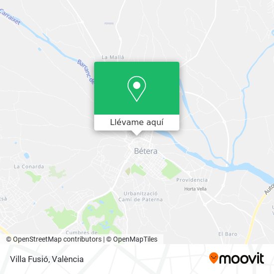 Mapa Villa Fusió