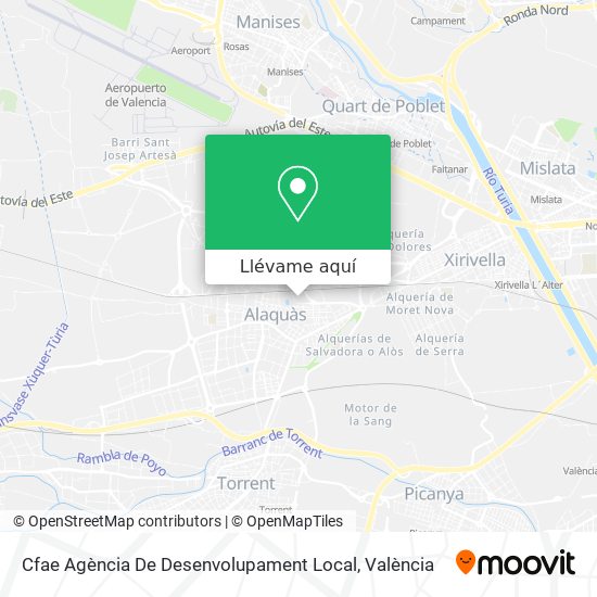 Mapa Cfae Agència De Desenvolupament Local