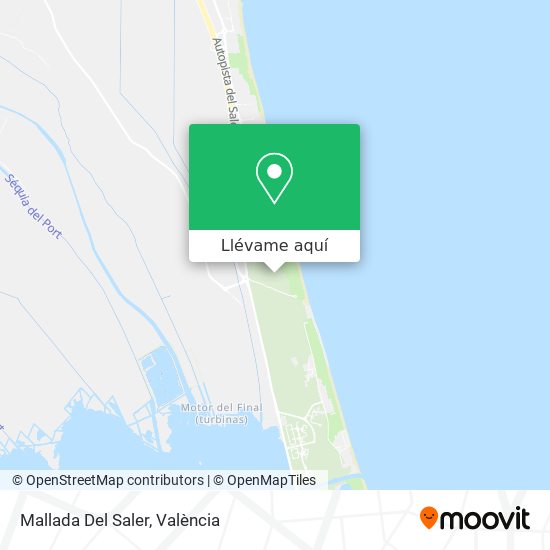 Mapa Mallada Del Saler