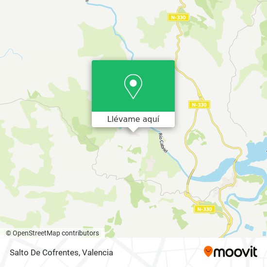 Mapa Salto De Cofrentes