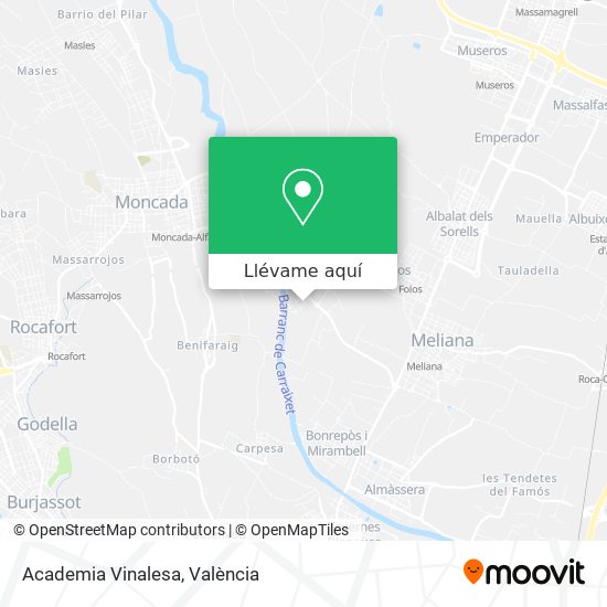 Mapa Academia Vinalesa
