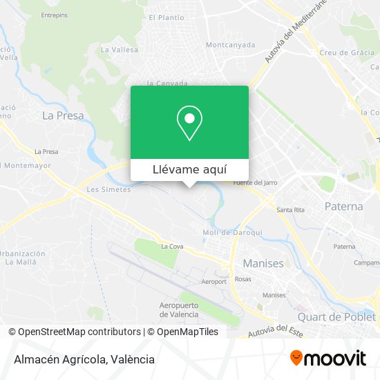 Mapa Almacén Agrícola
