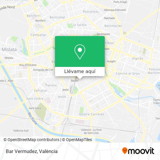 Mapa Bar Vermudez