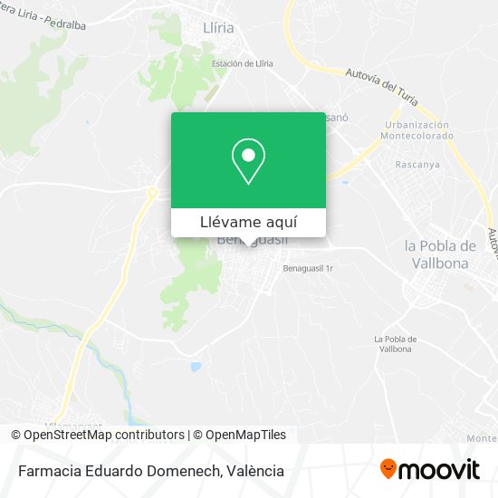 Mapa Farmacia Eduardo Domenech