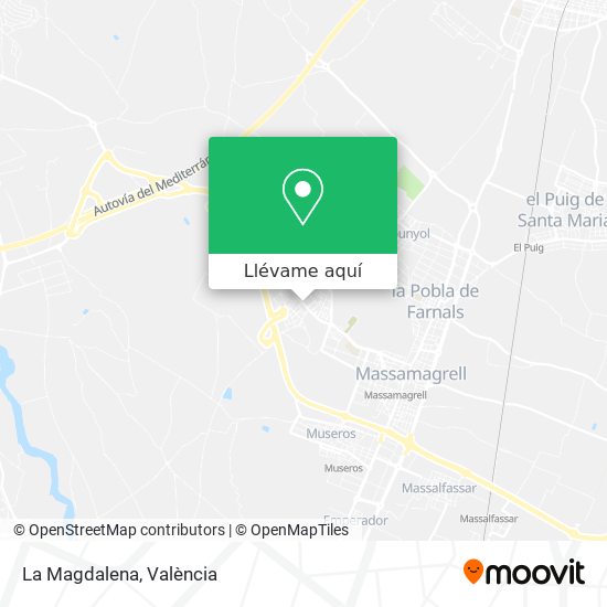 Mapa La Magdalena