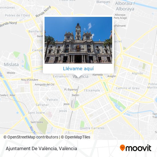 Mapa Ajuntament De València