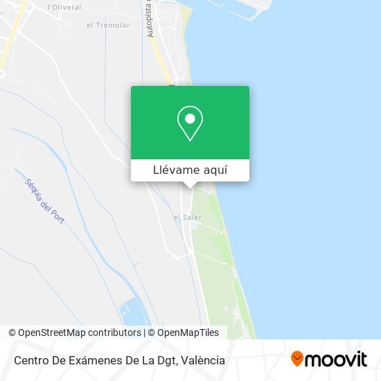 Mapa Centro De Exámenes De La Dgt