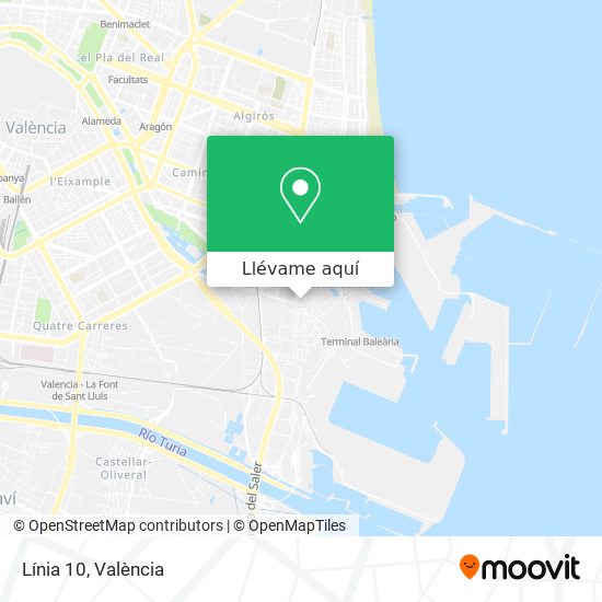 Mapa Línia 10