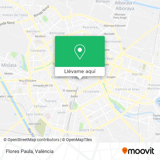 Mapa Flores Paula