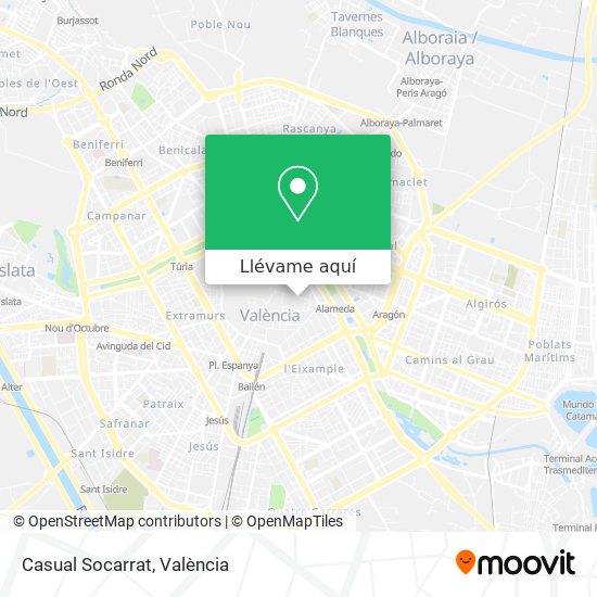 Mapa Casual Socarrat