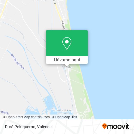 Mapa Durá Peluqueros