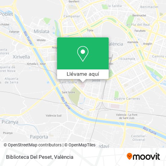 Mapa Biblioteca Del Peset