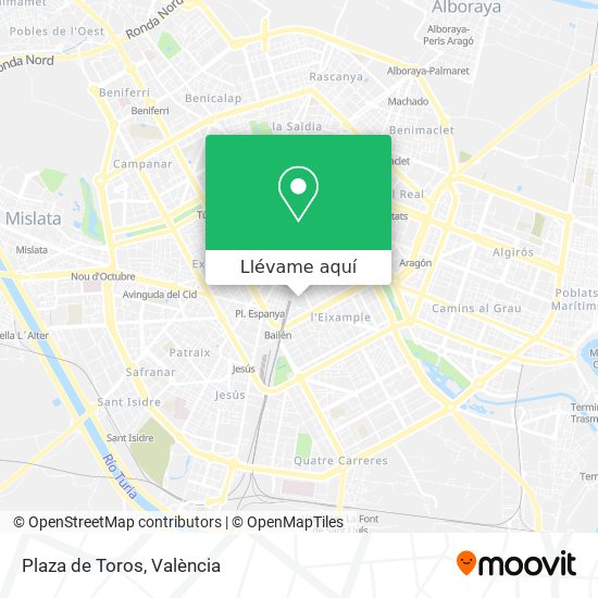 Mapa Plaza de Toros
