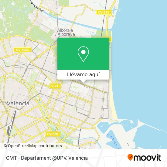Mapa CMT - Departament @UPV