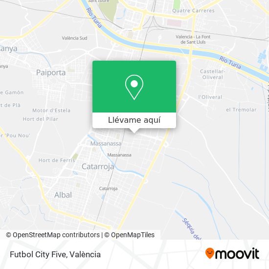 Mapa Futbol City Five
