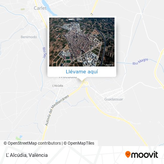 Mapa L' Alcúdia
