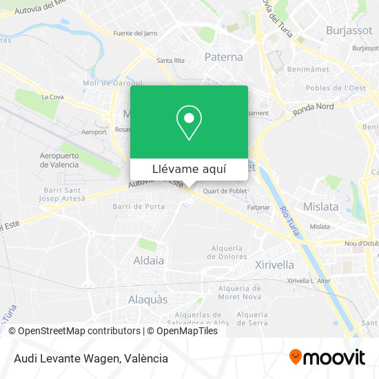 Mapa Audi Levante Wagen