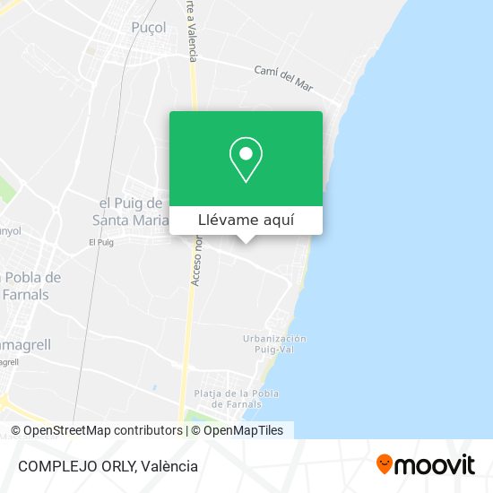 Mapa COMPLEJO ORLY