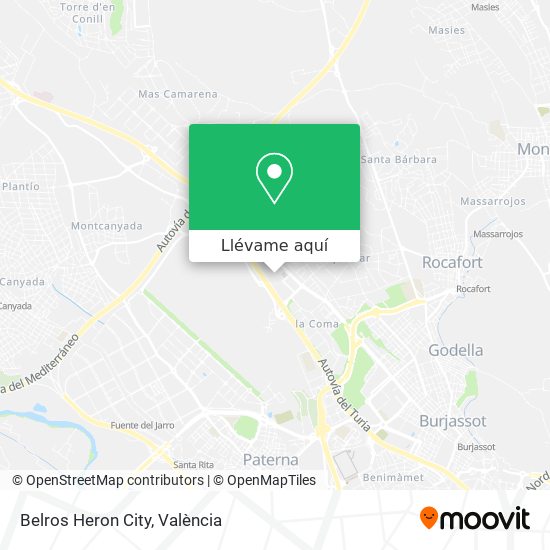 Mapa Belros Heron City