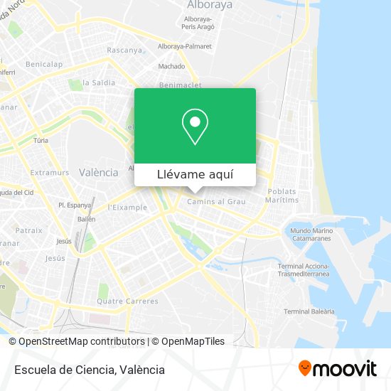 Mapa Escuela de Ciencia