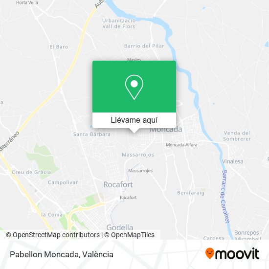 Mapa Pabellon Moncada