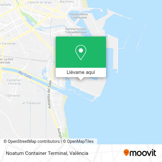 Mapa Noatum Container Terminal