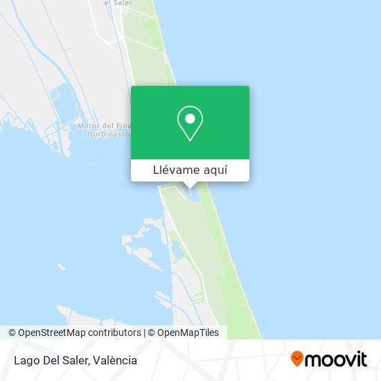 Mapa Lago Del Saler