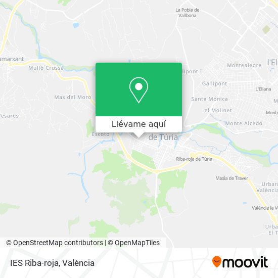 Mapa IES Riba-roja