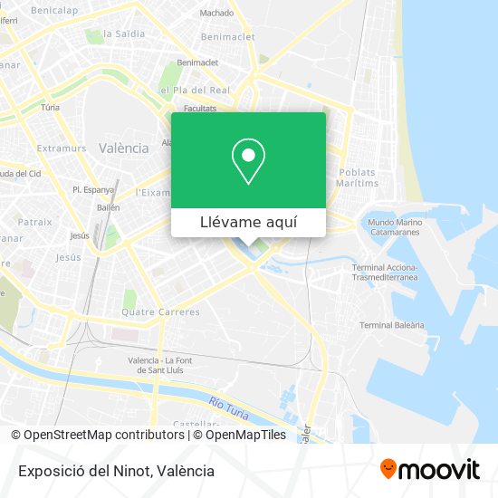 Mapa Exposició del Ninot