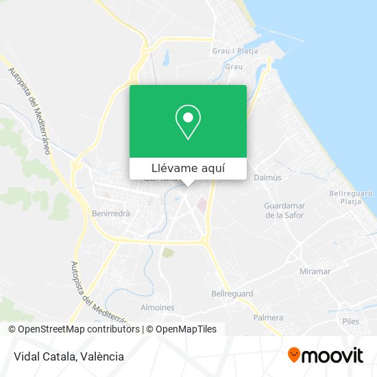 Mapa Vidal Catala