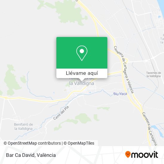 Mapa Bar Ca David