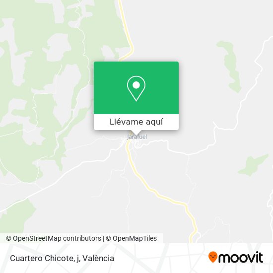 Mapa Cuartero Chicote, j