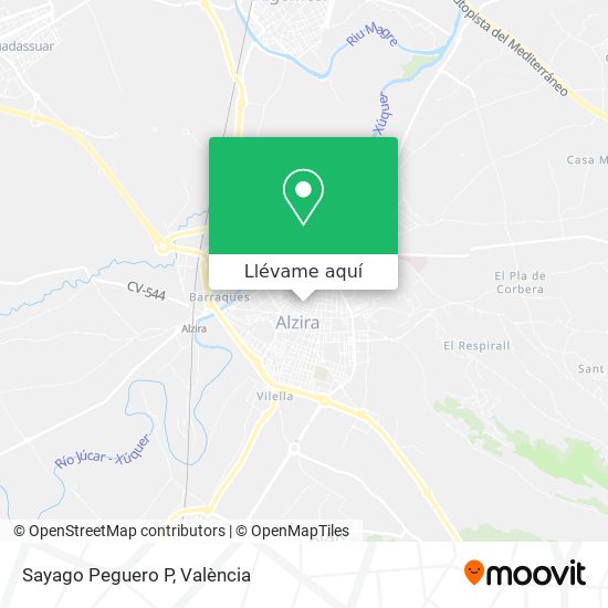 Mapa Sayago Peguero P