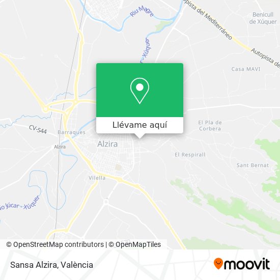 Mapa Sansa Alzira
