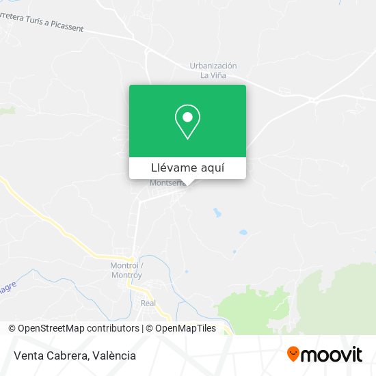 Mapa Venta Cabrera