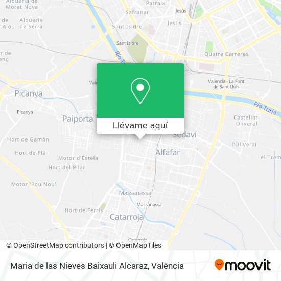 Mapa Maria de las Nieves Baixauli Alcaraz