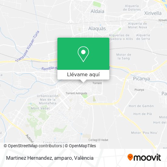 Mapa Martinez Hernandez, amparo