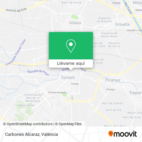 Mapa Carbones Alcaraz