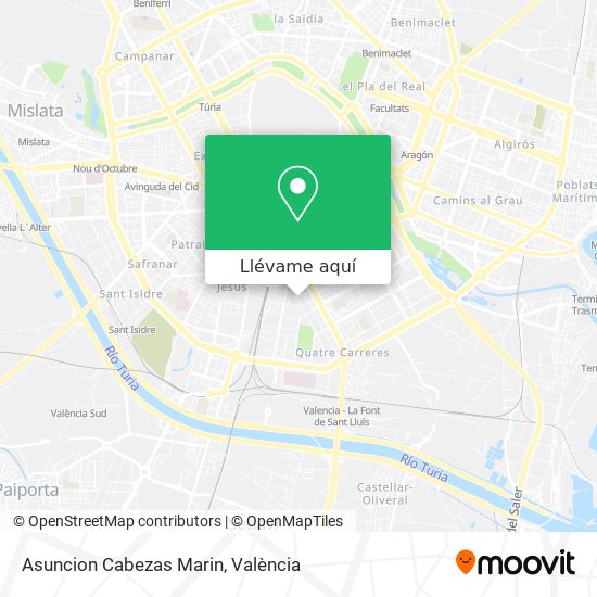 Mapa Asuncion Cabezas Marin