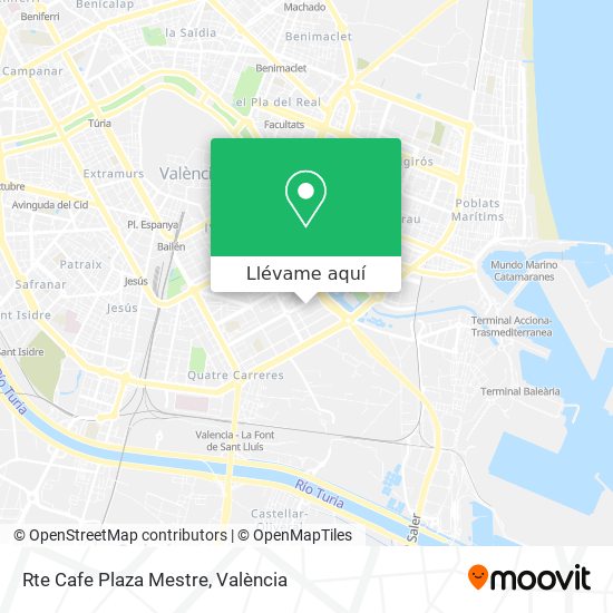 Mapa Rte Cafe Plaza Mestre