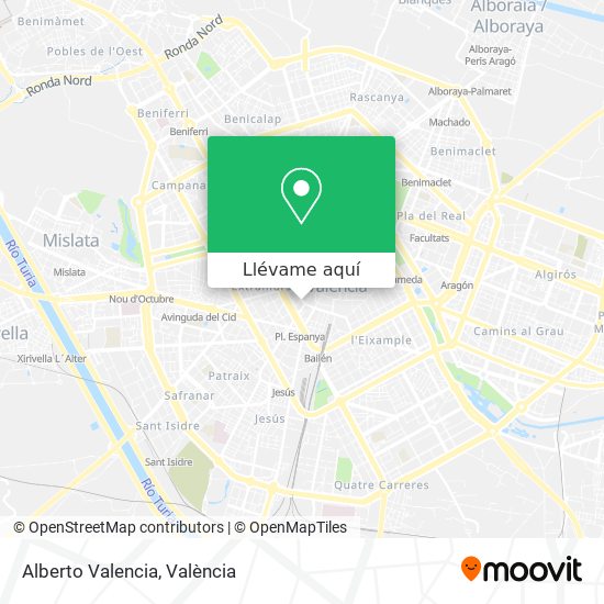 Mapa Alberto Valencia