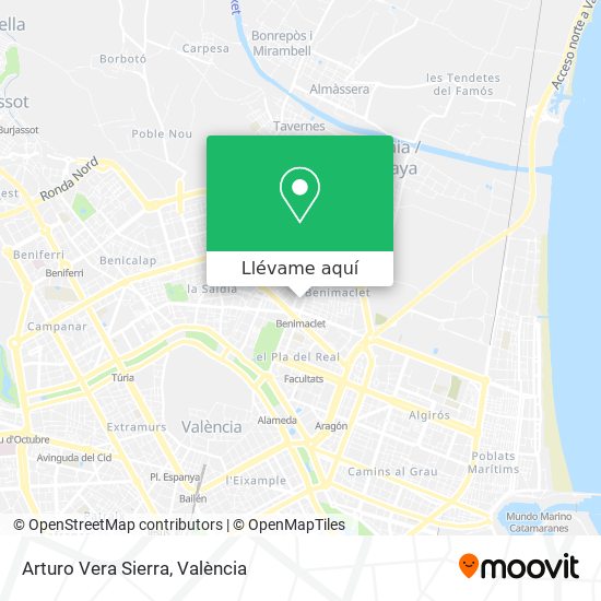 Mapa Arturo Vera Sierra
