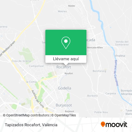 Mapa Tapizados Rocafort