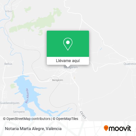 Mapa Notaria Marta Alegre