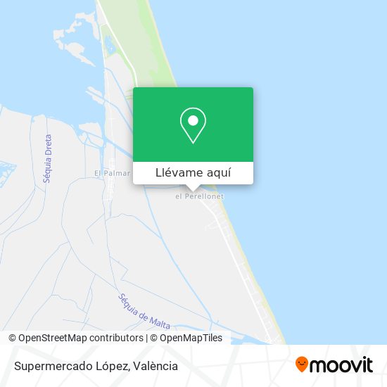 Mapa Supermercado López