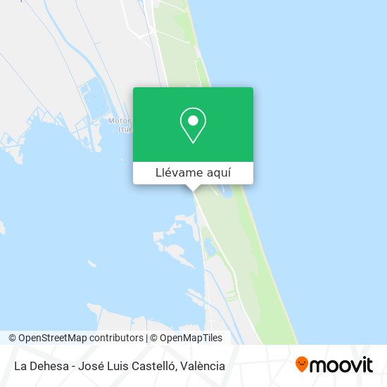 Mapa La Dehesa - José Luis Castelló